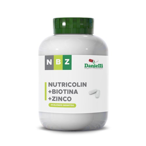 NUTRICOLIN 300mg + BIOTINA 10mg + ZINCO 20mg - BE004502