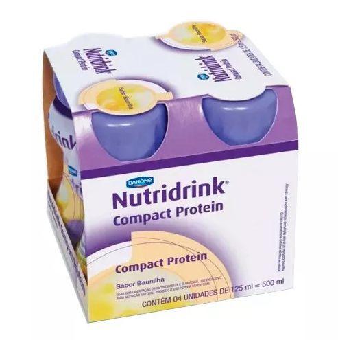 Nutridrink Compact Protein Baunilha 4x125ml - Danone
