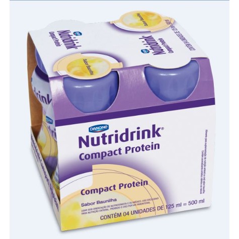 Nutridrink Compact Protein Baunilha 4x125ml