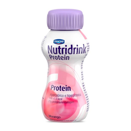 Nutridrink Compact Protein Danone Sabor Morango 200ml