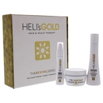 O Kit de Viagem Series Revival por Helis ouro para Unisex - 3 P