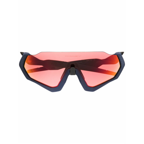 Oakley Óculos de Sol Efeito Máscara - Azul