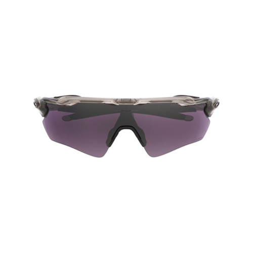 Oakley Óculos de Sol Efeito Máscara - Cinza