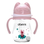 Oberni bebê copo com alça e alça Sippy Cup 270ml de Grande Capacidade