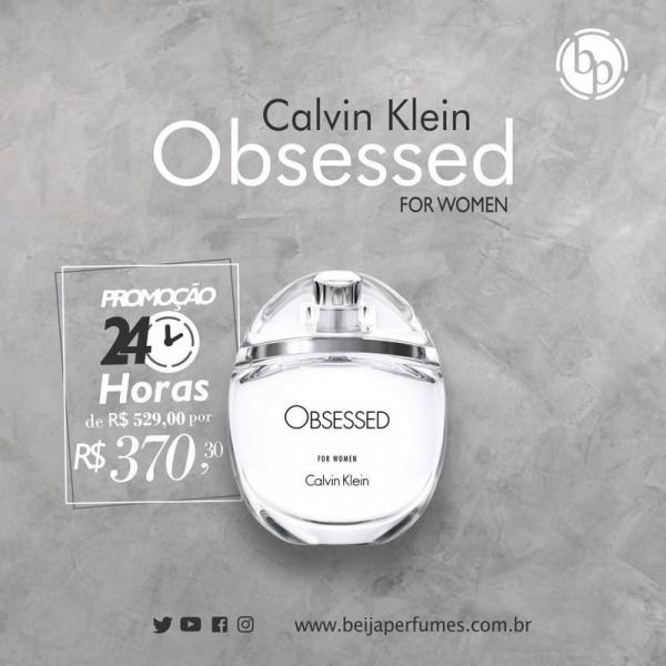 Obsessed For Women Calvin Klein Eau de Parfum - Perfume Feminino 100ml/3.4oz