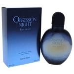 Obsession noite por Calvin Klein para homens - 4 oz EDT Spray de