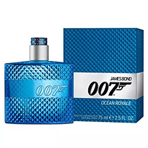 Ocean Royale James Bond - Masculino - Eau de Toilette - Perfume 50ml + Jogo de Cartas - Kit