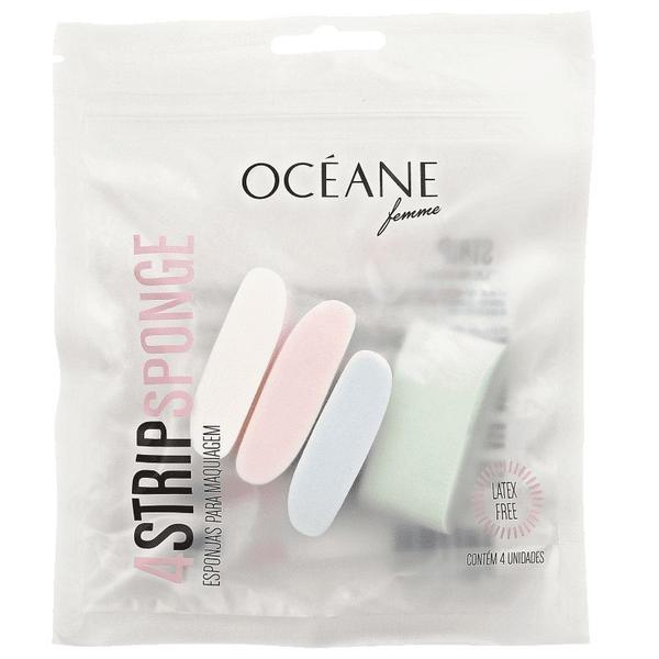 Océane 4 Strip Sponge Esponja para Maquiagem (4 Unidades) - Oceane