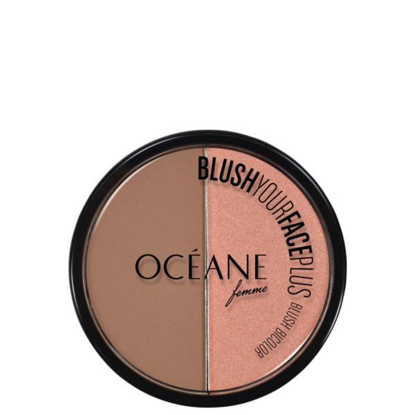 Océane Blush Your Face Brown Orange - Blush em Pó 9,3g