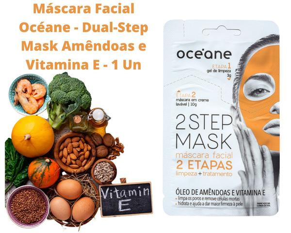 Oceane Dual Step Mascara Facial Amendoas 2 Etapas - Océane