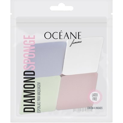 Océane Femme Diamond Sponge Esponja para Maquiagem