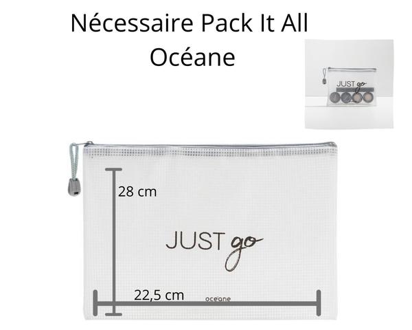 Oceane Necessaire Pack It All Transparente G - Océane