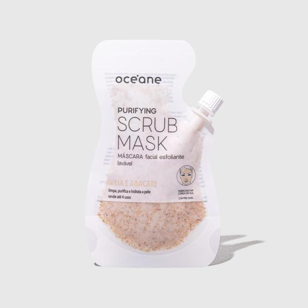 Oceane Purifying Scrub Mask Mascara Facial Esfoliante - Océane