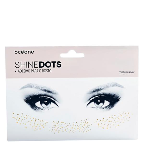 Océane Shine Dots SD1 Dourado - Adesivo para o Rosto 0,037g