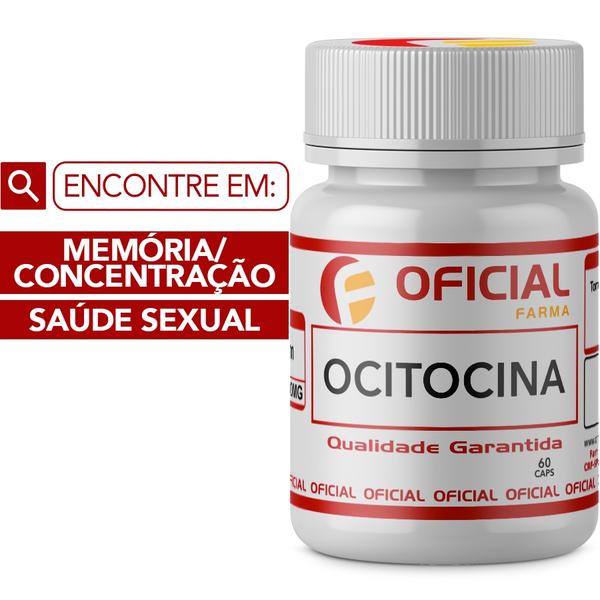 Ocitocina (Oxitocina) 60 Cápsulas - Oficialfarma