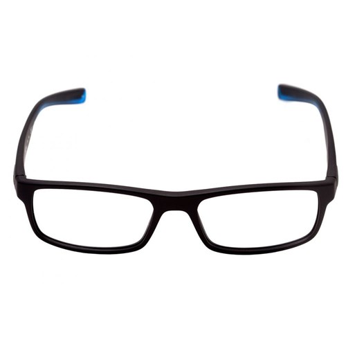 Óculos de Grau 7090 018 Preto e Azul Translúcido Fosc Preto Azul Nike