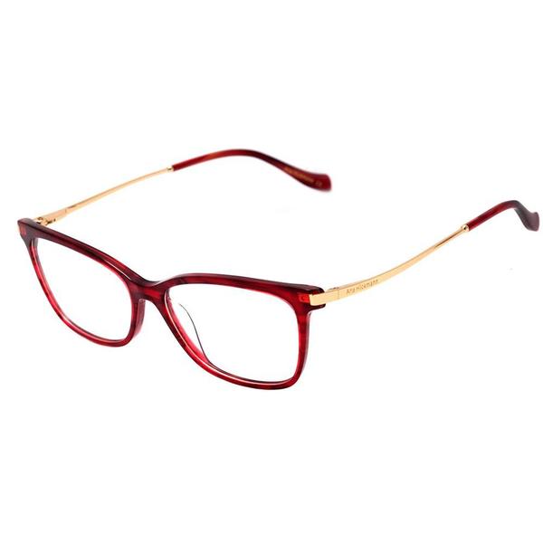 Óculos de Grau Ana Hickmann AH6357 E03 Vermelho Dourado