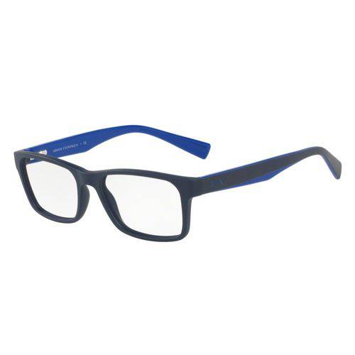 Óculos de Grau Armani Masculino Azul AX 3038L 8198 Tam.54