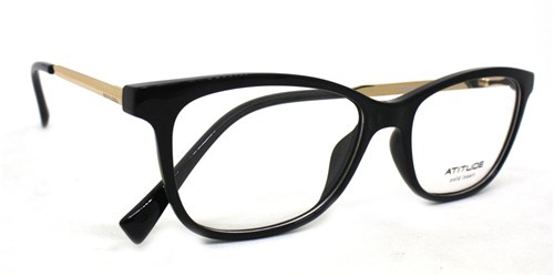 Óculos de Grau Atitude At4044 Acetato (Preto A01, 53-16-145)