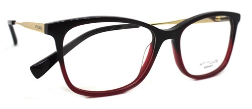 Óculos de Grau Atitude At6177 Acetato (Vermelho C01)