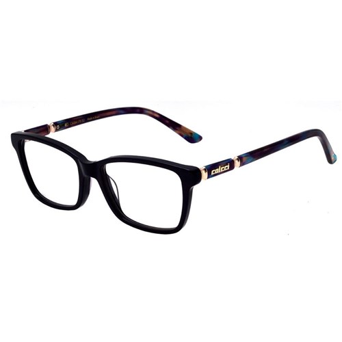 Óculos de Grau Azul Brilho E Mesclado Lent Colcci C6084
