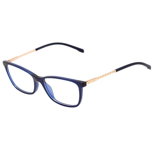 Óculos de Grau Bulget Bg 6312 I T02 Azul Translacido Brilh