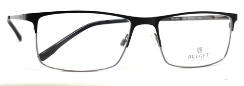 Óculos de Grau Bulget Bg1563 Metal (Preto 09A, 58-17-142)