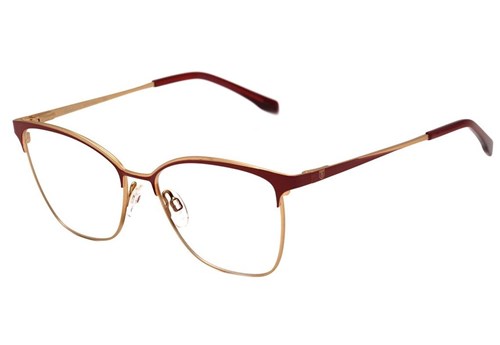 Óculos de Grau Bulget Bg1614 07A (Vermelho)