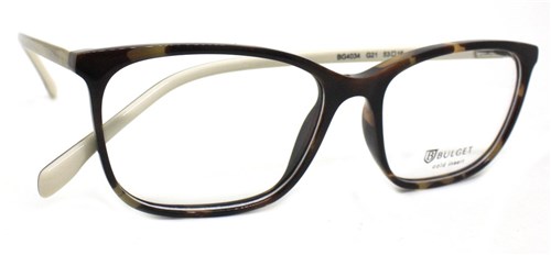 Óculos de Grau Bulget Bg4034 (Marrom, 53-16-145)