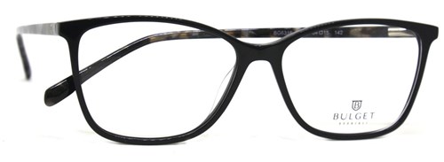 Óculos de Grau Bulget Bg6316 Acetato (Preto A01, 54-15-142)
