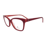 Óculos de Grau Bulget Bg6198 H06 Vermelho