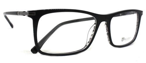 Óculos de Grau Bulget Bg6253 Acetato (Preto A01, 57-17-145)