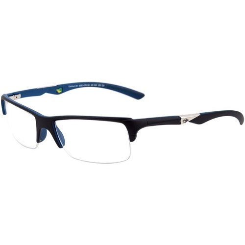 Óculos de Grau Camburi Air Preto e Azul Fosco Mormaii
