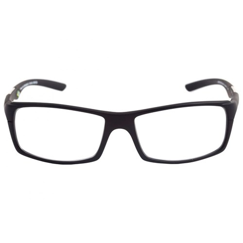 Óculos de Grau Camburi Full Preto Fosco Lente 55 Marrom Marrom 1 Mormaii