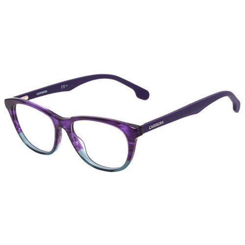 Óculos de Grau Carrera 5547 V Mfx 16 Roxo Translúcido e Fosco