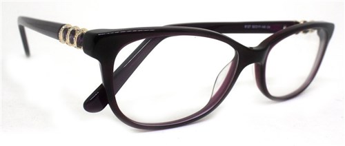 Óculos de Grau com Pedras Leline Mod: L6127