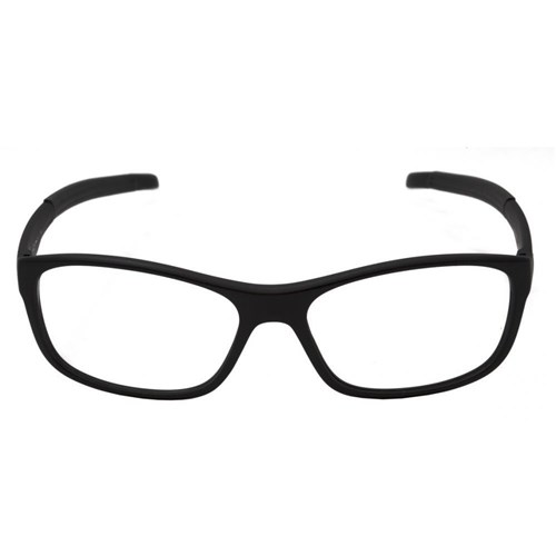 Óculos de Grau HB Polytech M93134 Matte Black - Lente 6,0 Azul Verde