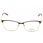 Óculos de Grau Hickmann HI1060 07A/54 Vermelho e Dourado