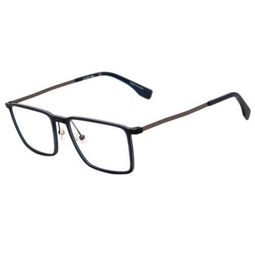 Óculos de Grau Lacoste L 2814 424 Azul Translúcido Fosco