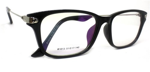 Óculos de Grau Leline Mod: L81013 (Preto)
