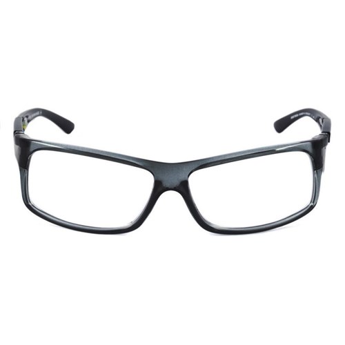 Óculos de Grau Mormaii Vibe Cinza Translúcido e Preto Bril