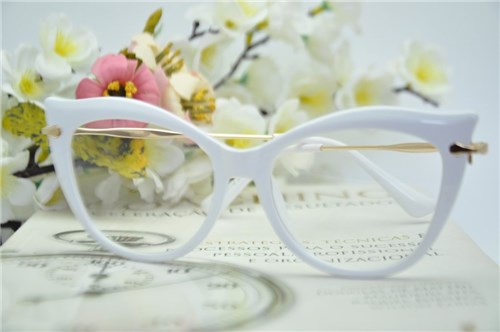 Óculos de Grau Rapina/botsuana Branco (Só Armação)