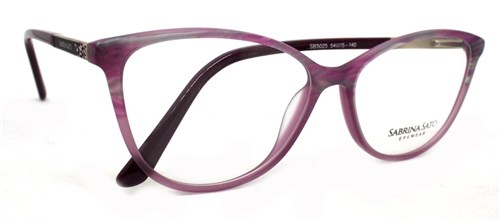 Óculos de Grau Sabrina Sato Sb5025 Acetato Fosco C2 (Rosa C2, 54-15-140)