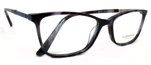 Óculos de Grau Sabrina Sato Ss303 Acetato C3 (Preto C3, 53-16-136)