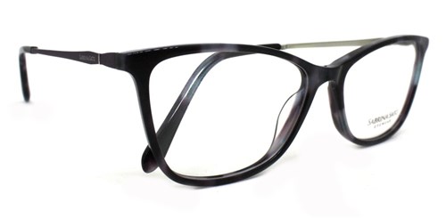 Óculos de Grau Sabrina Sato Ss305 Acetato C3 (Preto C3, 55-16-140)