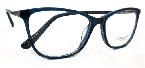 Óculos de Grau Sabrina Sato Ss347 Acetato C3 (Azul C3, 55-16-140)