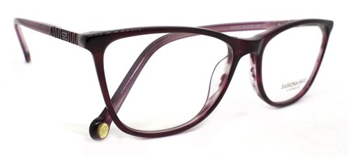 Óculos de Grau Sabrina Sato Ss352 Acetato C2 (Preto/Rosa C2, 54-16-140)