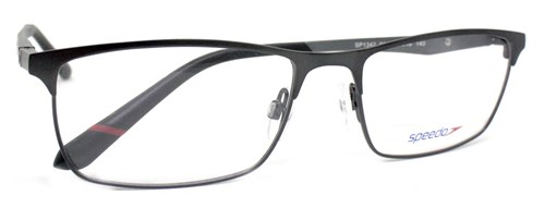 Óculos de Grau Speedo Sp1342 Hastes 360º em Alumínio (Grafite 02A, 55-16-140)