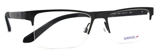 Óculos de Grau Speedo Sp1358 com Hastes em Aluminio (Grafite 02A, 53-17-142)