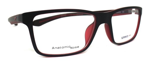 Óculos de Grau Speedo Sp4059 (Preto/Vermelho A02, 58-18-140)